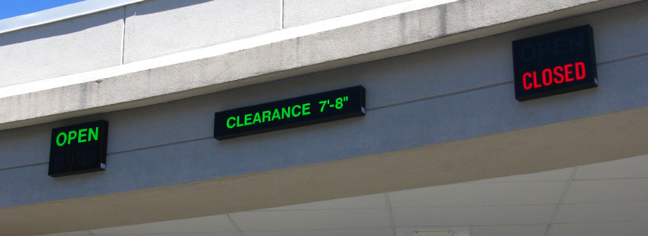 Open Closed LED Signs Outdoor Open Closed Sign LED OPEN and CLOSED sign  Directional Systems