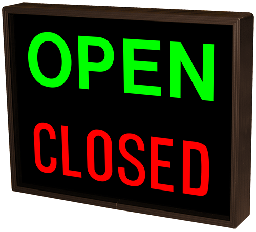 Open-Box Clearance Staging Sign Board – Fixtures Close Up