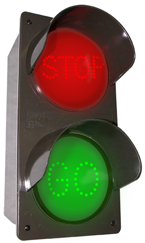 LED Traffic Controller STOP, GO (120-277 VAC) (52177), Cashier, Parking  Signs