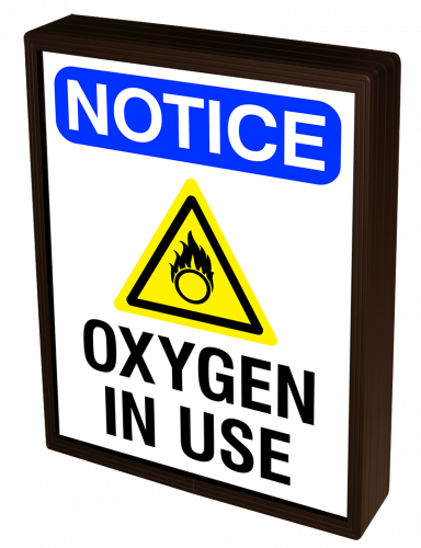 Oxygen on sale in use